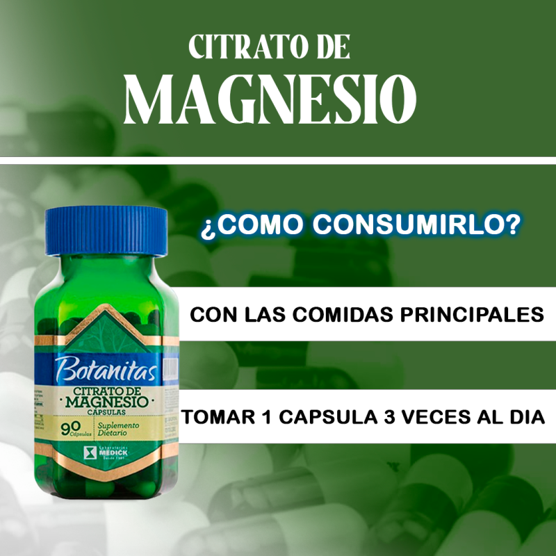 Comprar Citrato De Magnesio Botanitas en Electroshopy - Ángulo 2